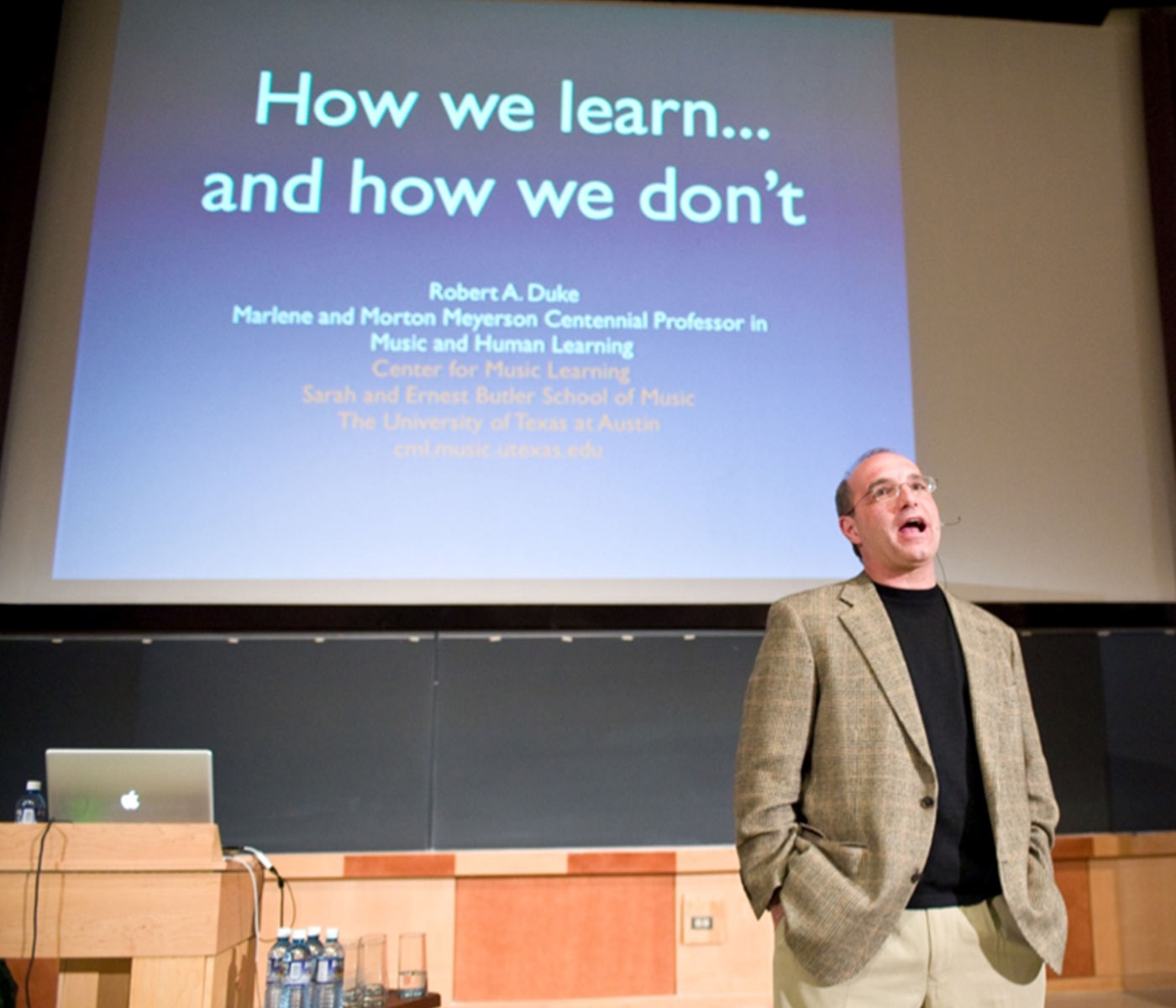 Music education lecture