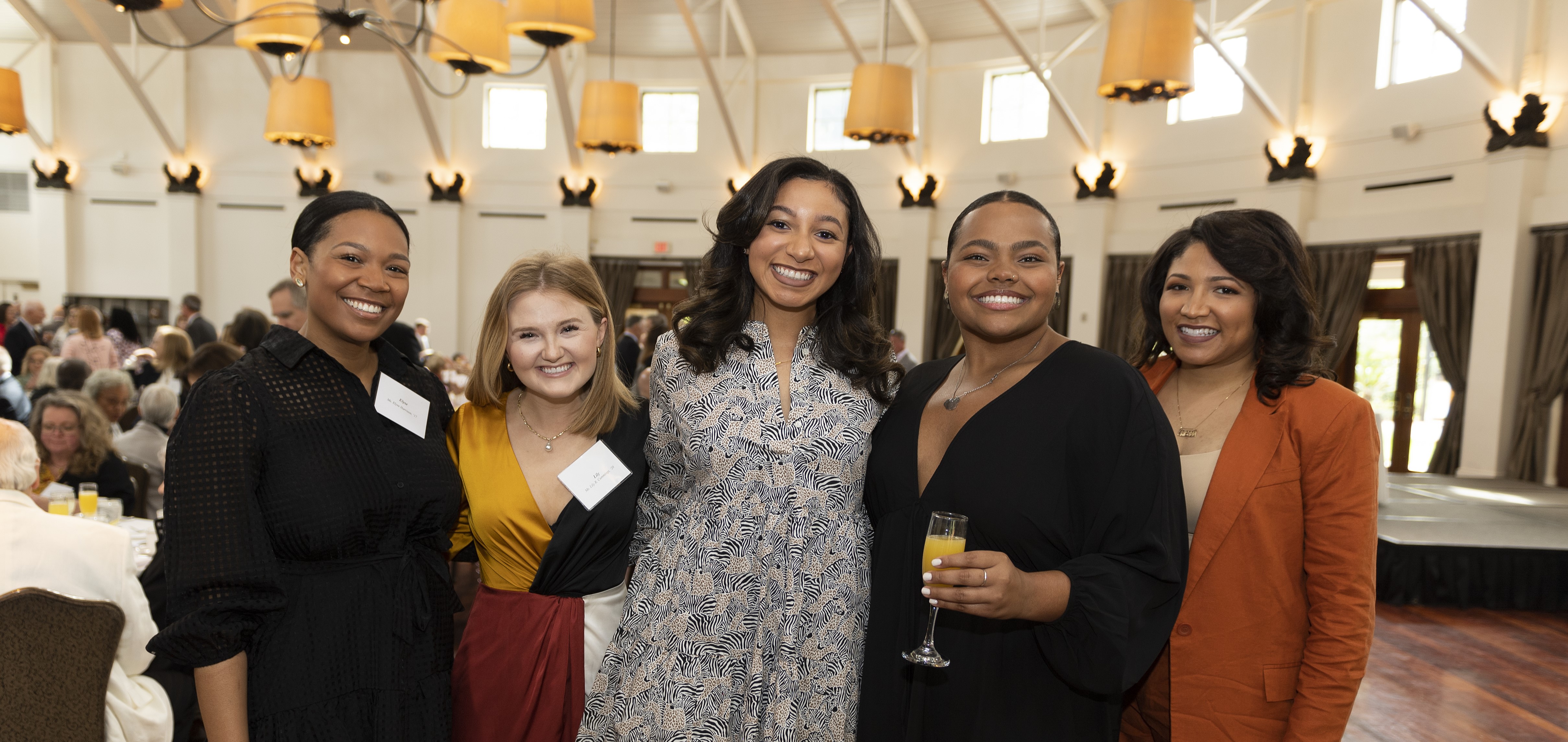 Alumni enjoying Jazz Brunch at Audubon Tea Room