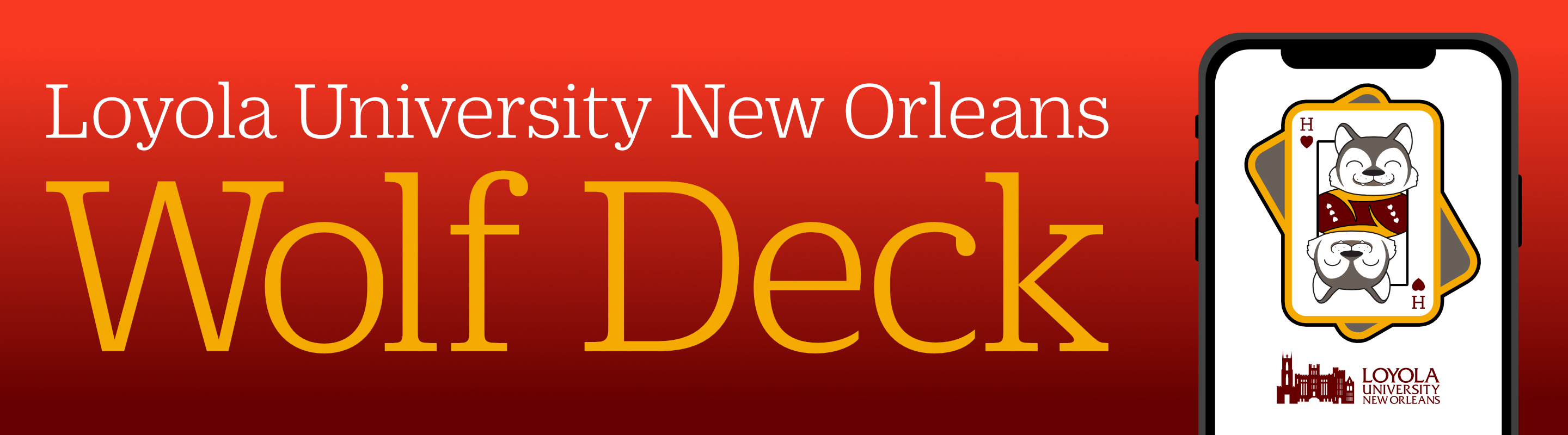 Wolf Deck Header for desktop users