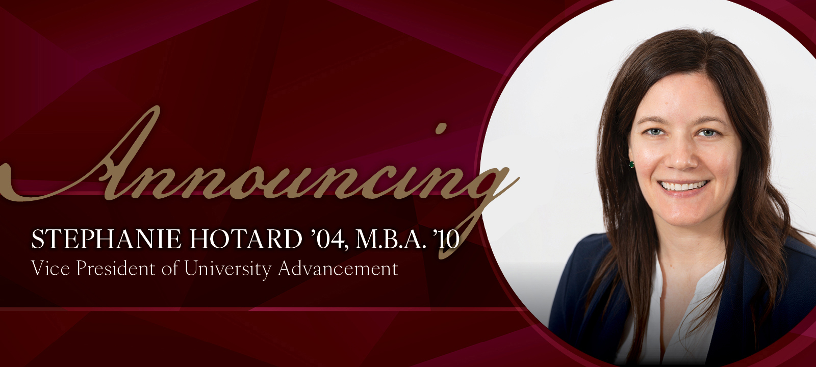 Announcing Stephanie Hotard as VP of UA