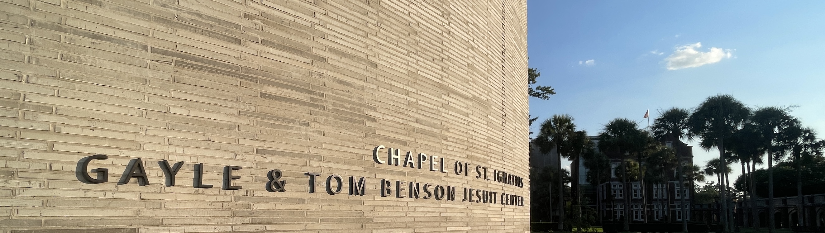 Chapel of St. Ignatius and Gayle and Tom Benson Jesuit Center