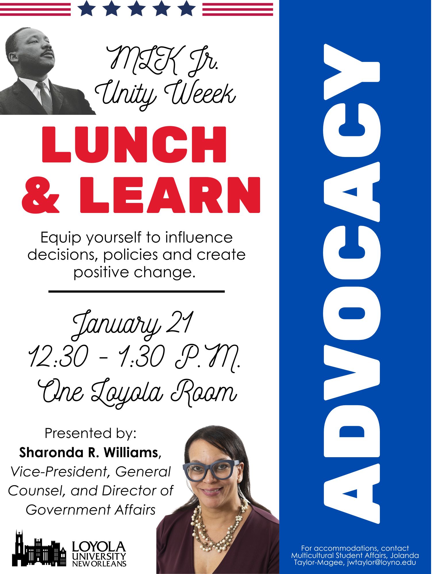 Lunch & Learn: Advocacy