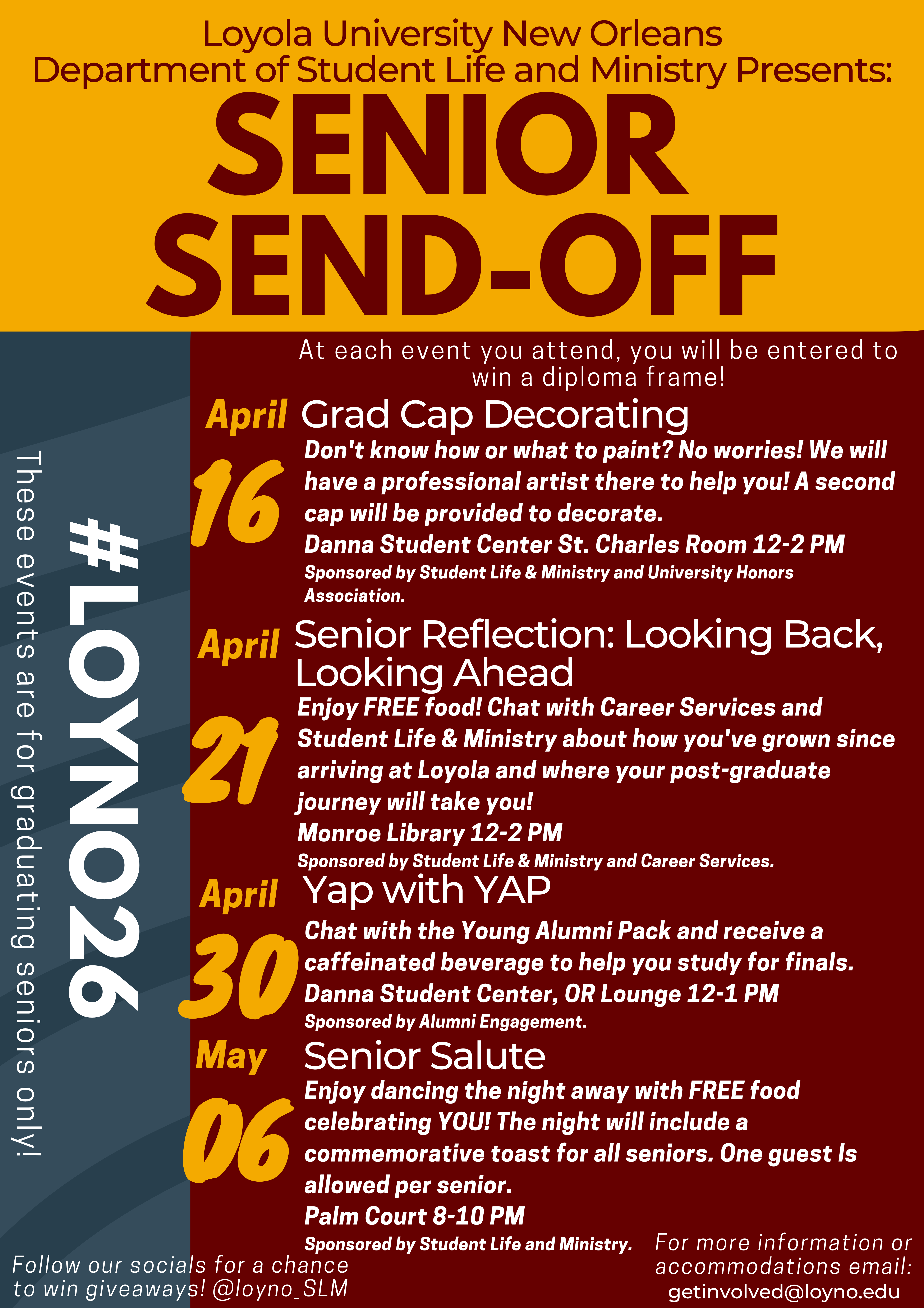 Senior Send-Off: Yap with YAP