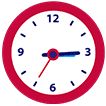 animated clock